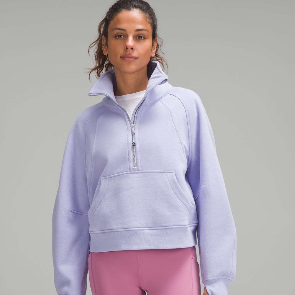 Lululemon - Funnel Neck Oversized Half Zip Scuba